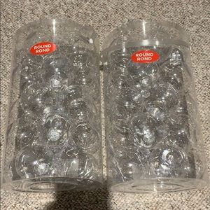 Craft plastic clear ornaments bundle